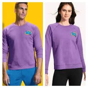 Peloton LOL Cody Unisex Sweatshirt XL Purple
